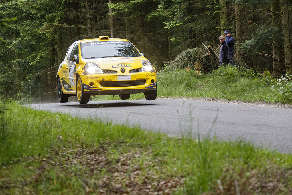 Vores Renault Clio Maxi skal have bank fra første meter siger Klaus Hammer
(Foto: Jørgen Turking)